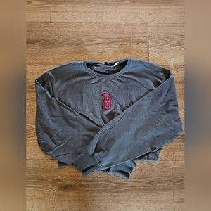 PacSun Boston Red Sox Gray Sweatshirt, Size Small
